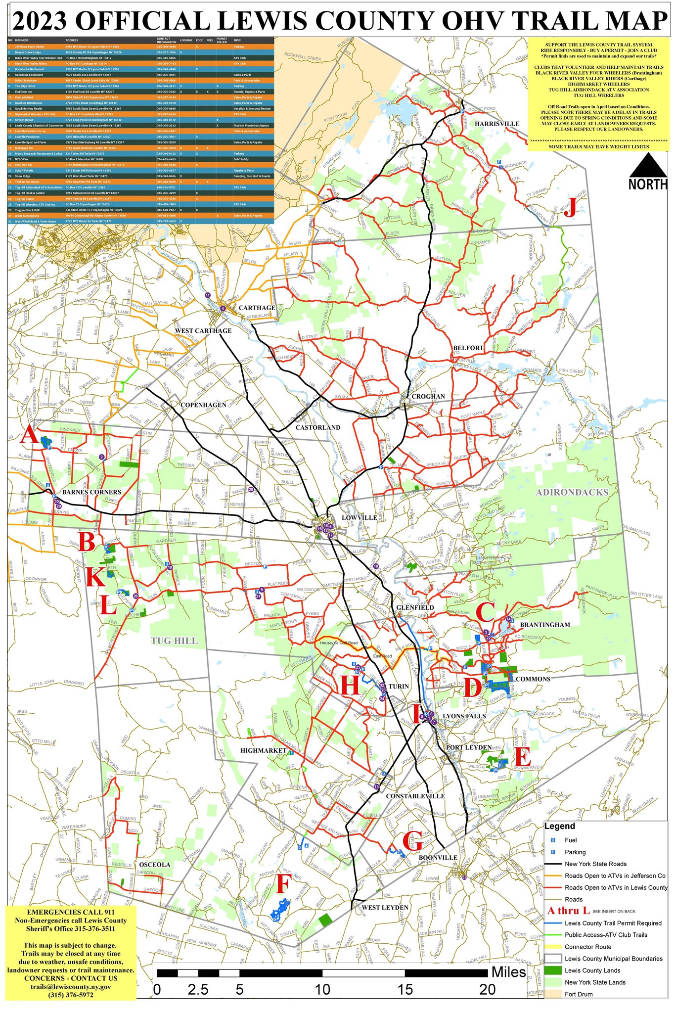 What are the ATV Trails in Upstate NY like? Everything you need to know before heading upstate to ride. 1 Lewis County ATV Trail Map