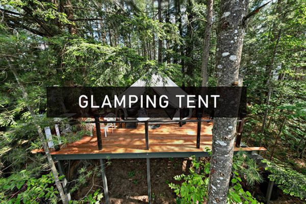 Glamping Tent Cover Low - Low