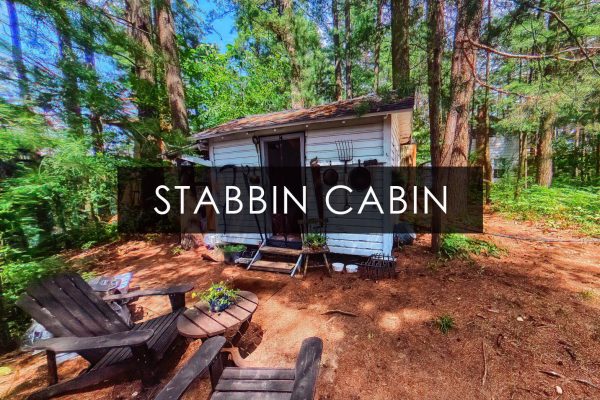 Stabbin Cabin Waterfront Rental Grant Island